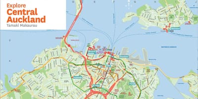 Карта Невмаркет, Окланд
